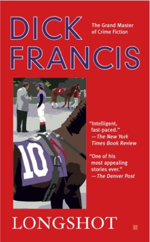 Book cover for "Longshot" by Dick Francis