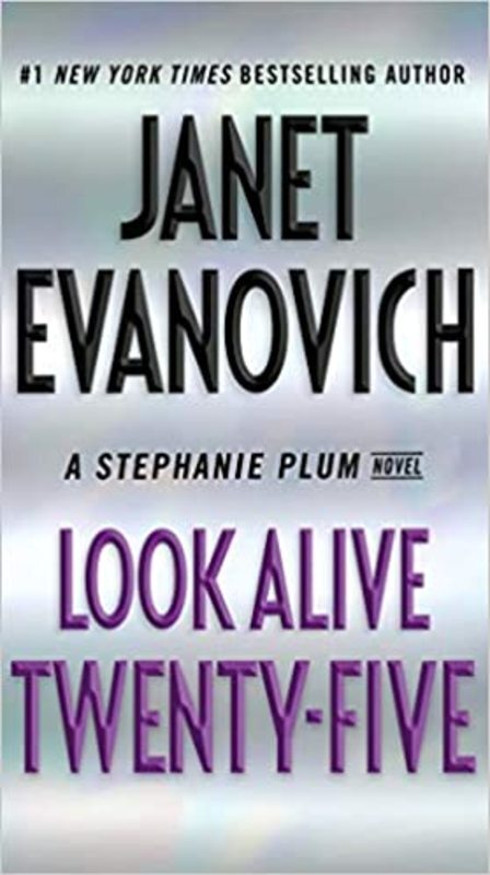 Book cover for "Look Alive Twenty-Five" by Janet Evanovich