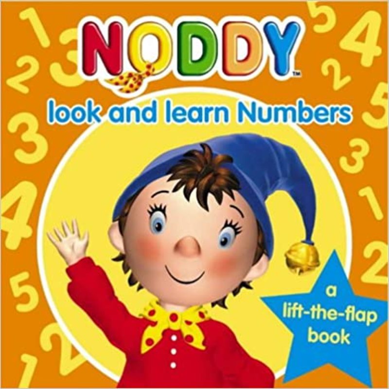 Book cover for "Look And Learn Numbers" by Enid Blyton