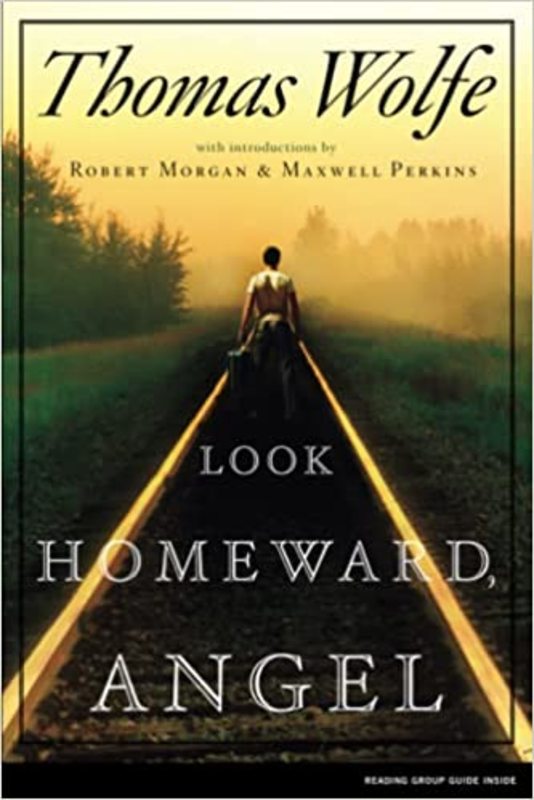 Book cover for "Look Homeward, Angel" by Thomas Wolfe