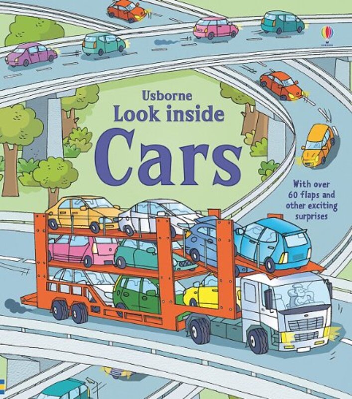 Book cover for "Look Inside Cars" by Rob Lloyd Jones