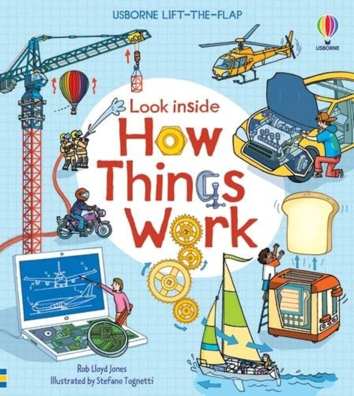 Book cover for "Look Inside How Things Work" by Rob Lloyd Jones