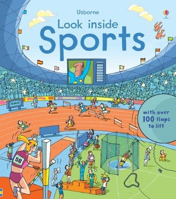 Book cover for "Look Inside Sports" by Rob Lloyd Jones