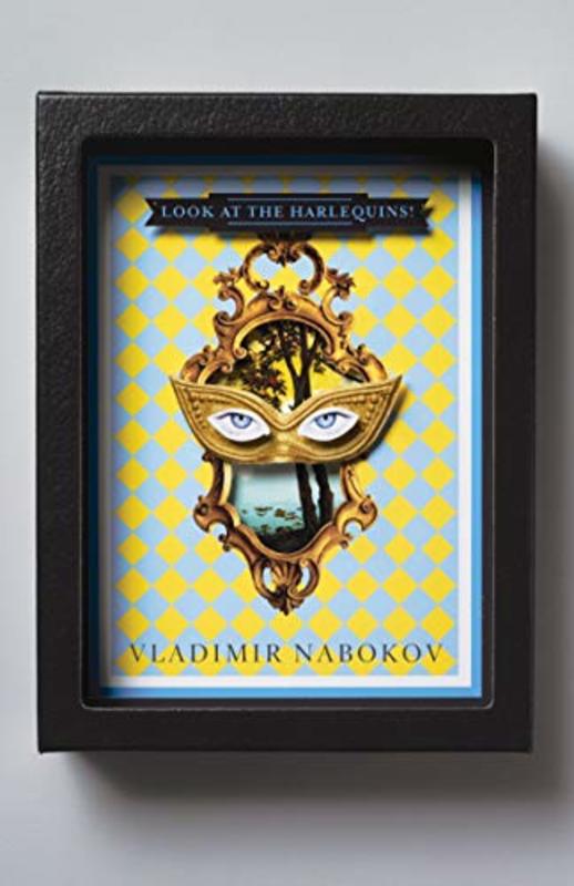 Book cover for "Look at the Harlequins!" by Vladimir Nabokov