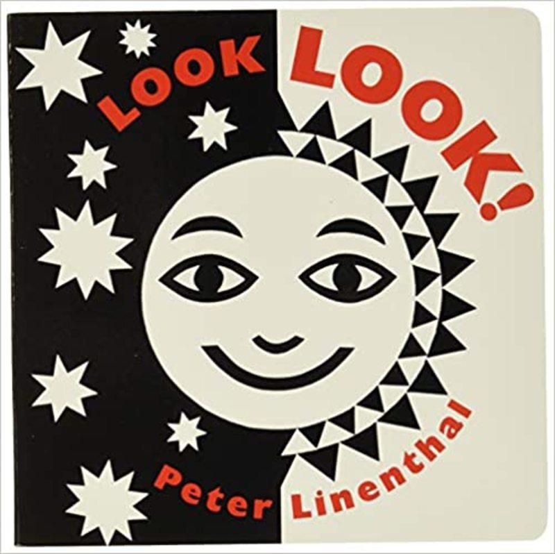 Book cover for "Look, Look!" by Peter Linenthal