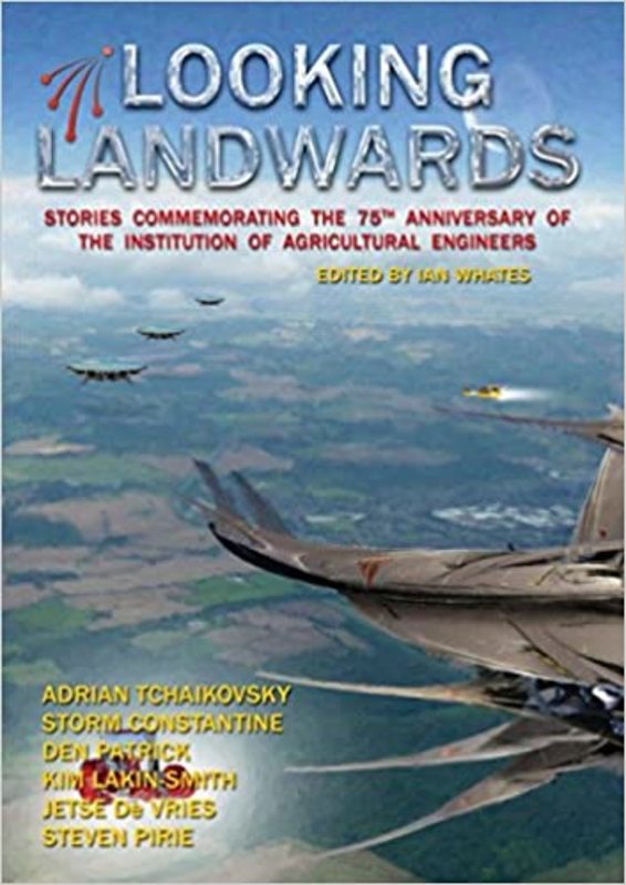 Book cover for "Looking Landwards" by Adrian Tchaikovsky
