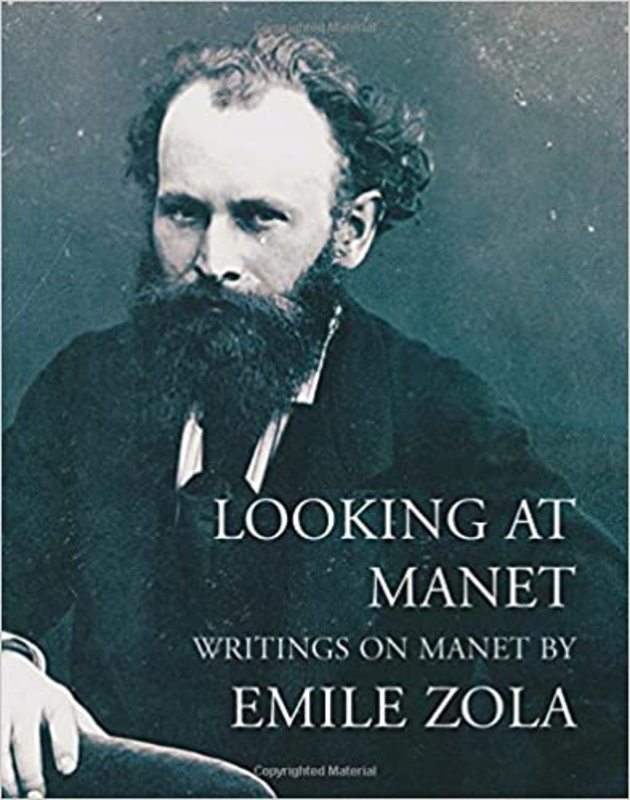 Book cover for "Looking at Manet" by Émile Zola