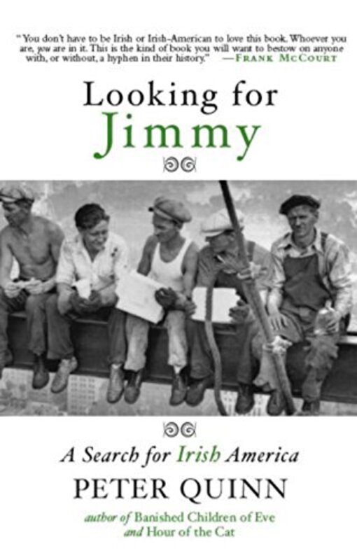 Book cover for "Looking for Jimmy" by Peter Quinn