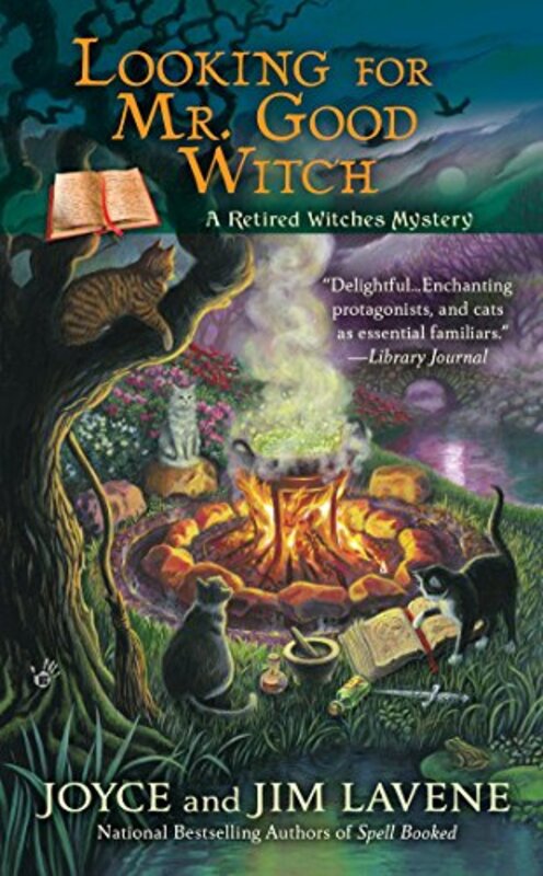 Book cover for "Looking for Mr. Good Witch" by Joyce and Jim Lavene