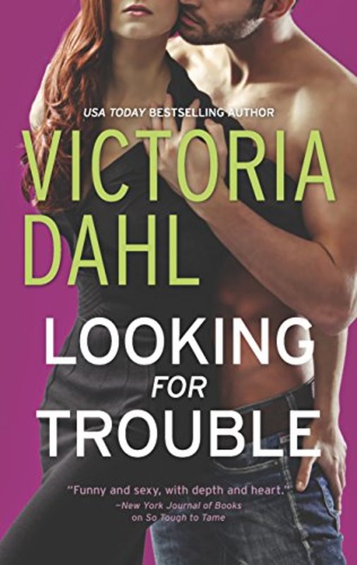 Book cover for "Looking for Trouble" by Victoria Helen Stone