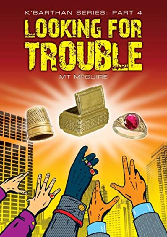 Book cover for "Looking for Trouble" by MT McGuire