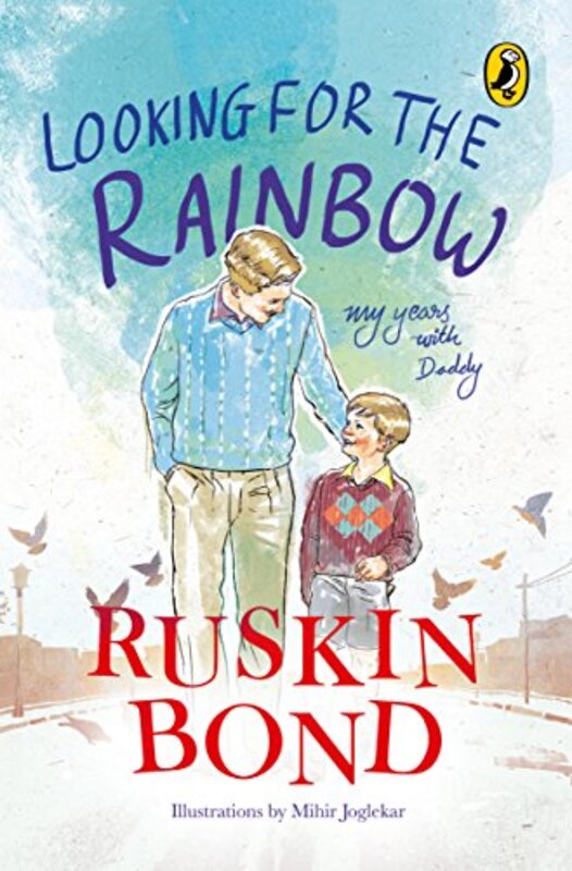 Book cover for "Looking for the Rainbow" by Ruskin Bond