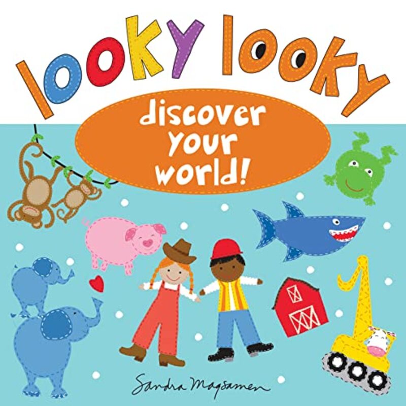 Book cover for "Looky Looky Little One" by Sandra Magsamen