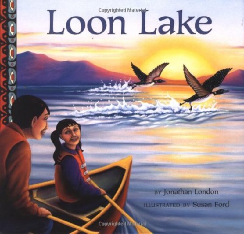 Book cover for "Loon Lake" by Jonathan London