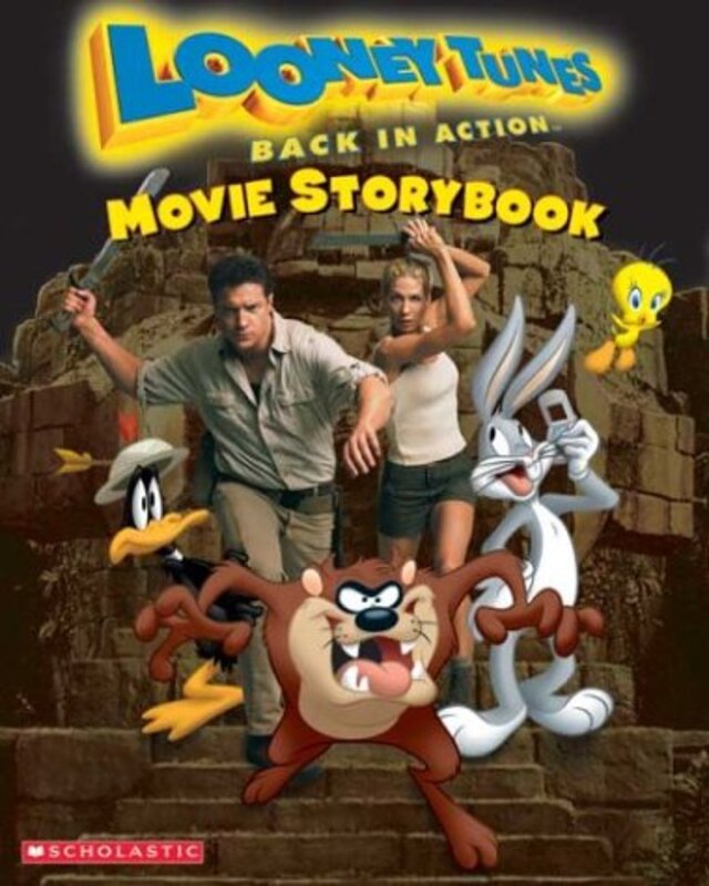 Book cover for "Looney Tunes Back In Action Movie Storybook" by Jane B Mason
