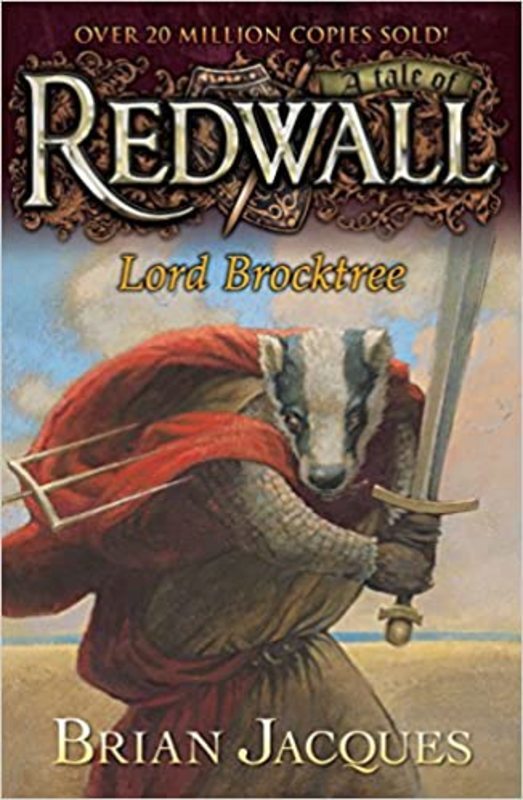 Book cover for "Lord Brocktree" by Brian Jacques