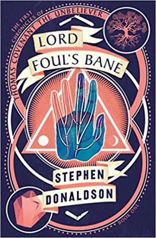 Book cover for "Lord Foul's Bane" by Stephen R. Donaldson