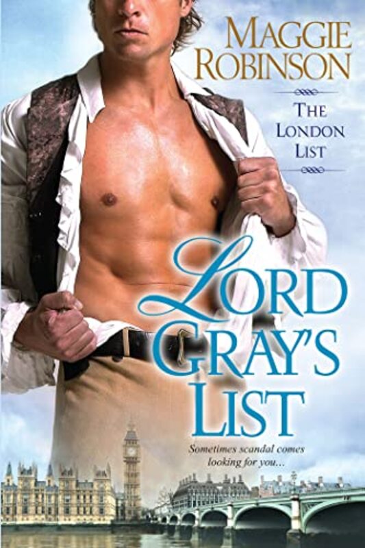 Book cover for "Lord Gray's List" by Maggie Robinson