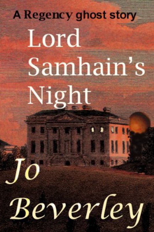 Book cover for "Lord Samhain's Night" by Jo Beverley