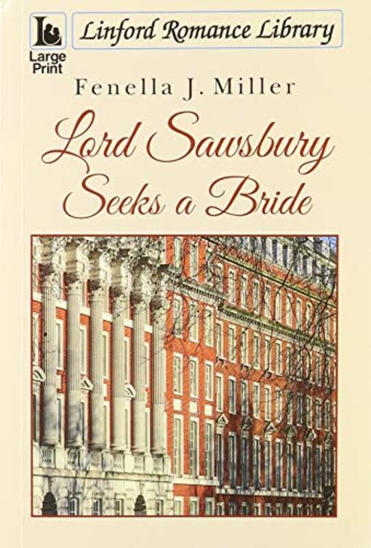 Book cover for "Lord Sawsbury Seeks a Bride" by Fenella J Miller