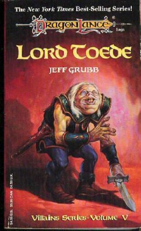 Book cover for "Lord Toede" by Jeff Grubb