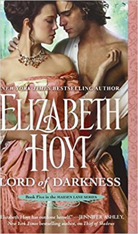 Book cover for "Lord of Darkness" by Elizabeth Hoyt