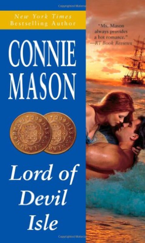 Book cover for "Lord of Devil Isle" by Connie Mason