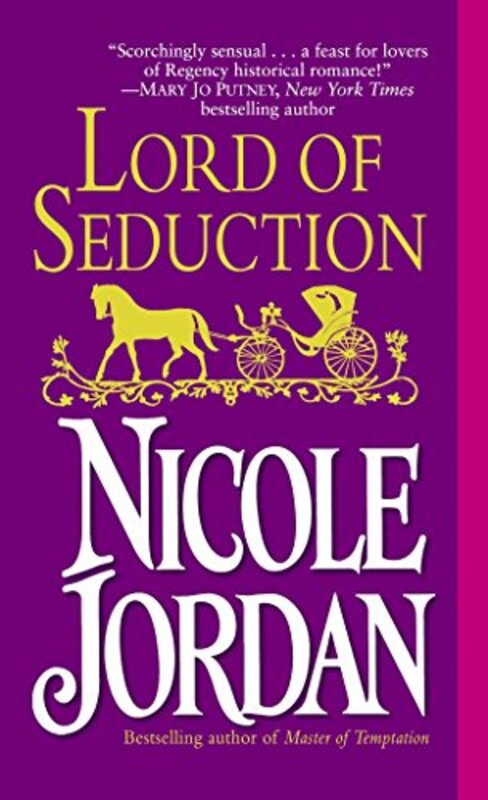 Book cover for "Lord of Seduction" by Nicole Jordan