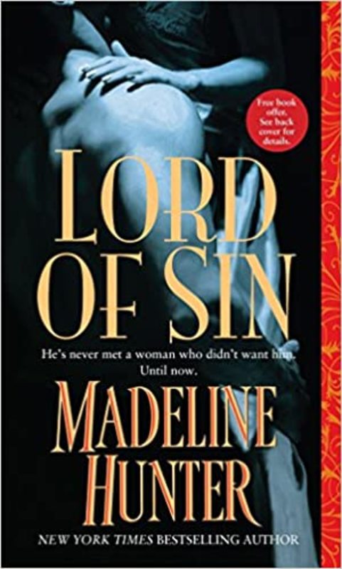 Book cover for "Lord of Sin" by Madeline Hunter