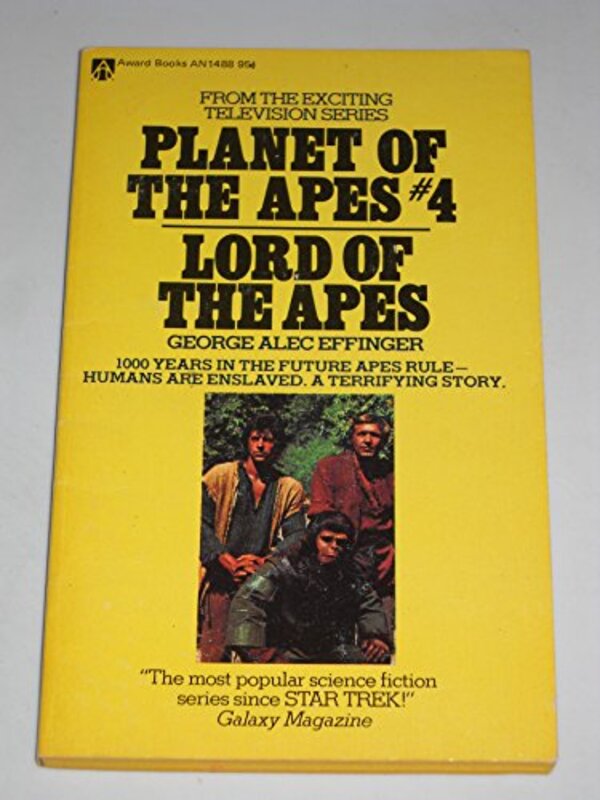 Book cover for "Lord of the Apes" by George Alec Effinger