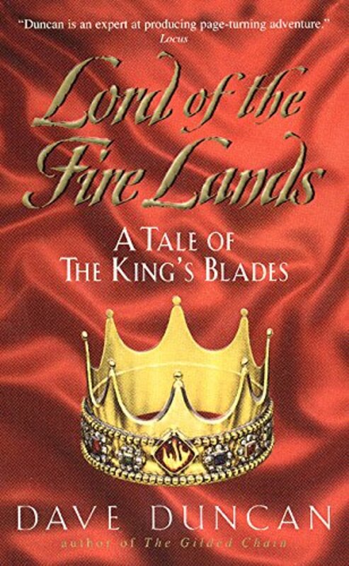 Book cover for "Lord of the Fire Lands" by Dave Duncan
