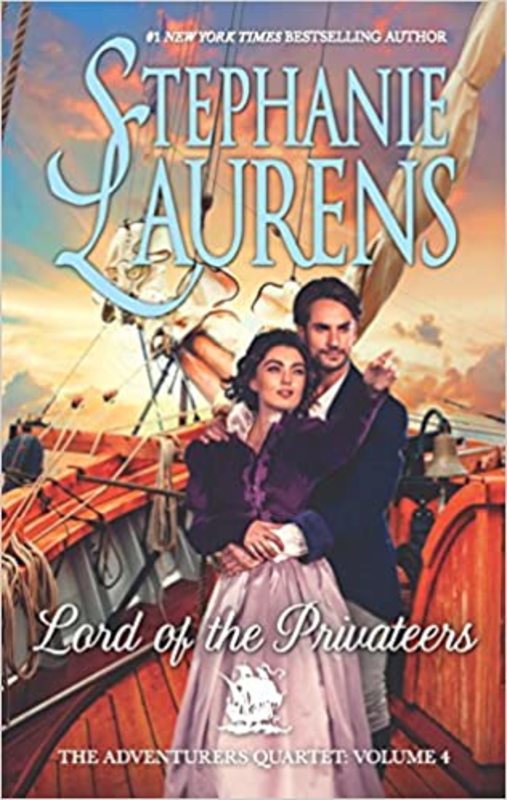 Book cover for "Lord of the Privateers" by Stephanie Laurens