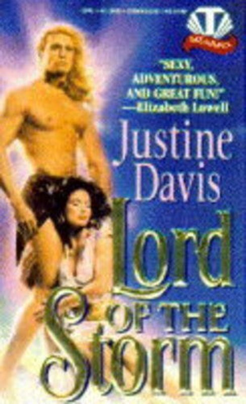 Book cover for "Lord of the Storm" by Justine Davis