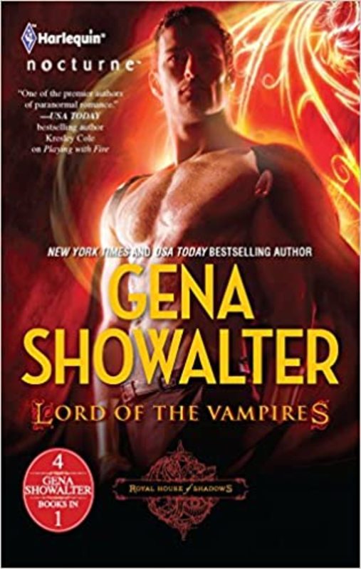 Book cover for "Lord of the Vampires" by Gena Showalter