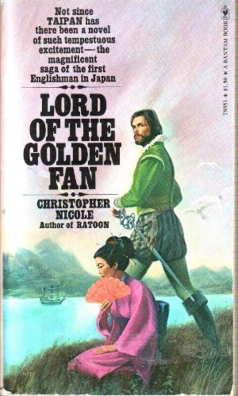 Book cover for "Lord of the golden fan" by Christopher Nicole