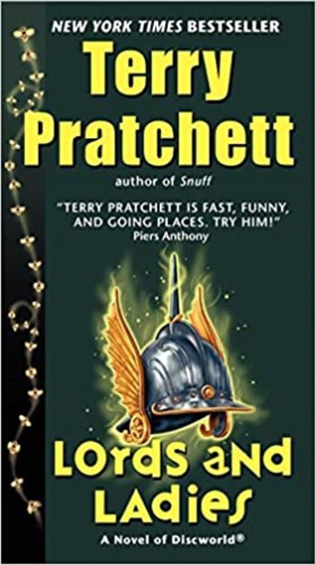 Book cover for "Lords and Ladies" by Terry Pratchett