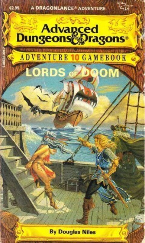 Book cover for "Lords of Doom" by Douglas Niles
