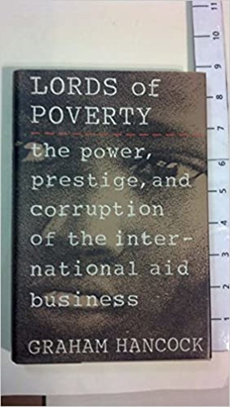 Book cover for "Lords of Poverty" by Graham Hancock