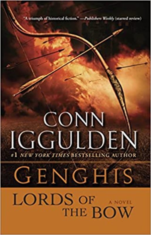 Book cover for "Lords of the Bow" by Conn Iggulden