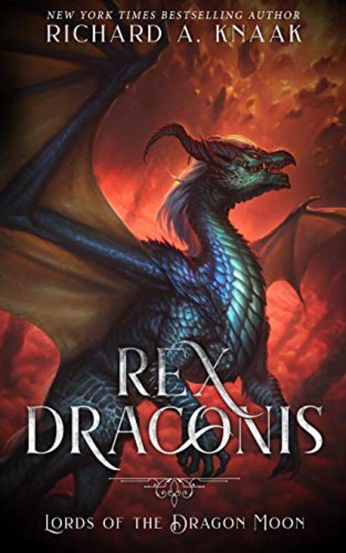 Book cover for "Lords of the Dragon Moon" by Richard A Knaak