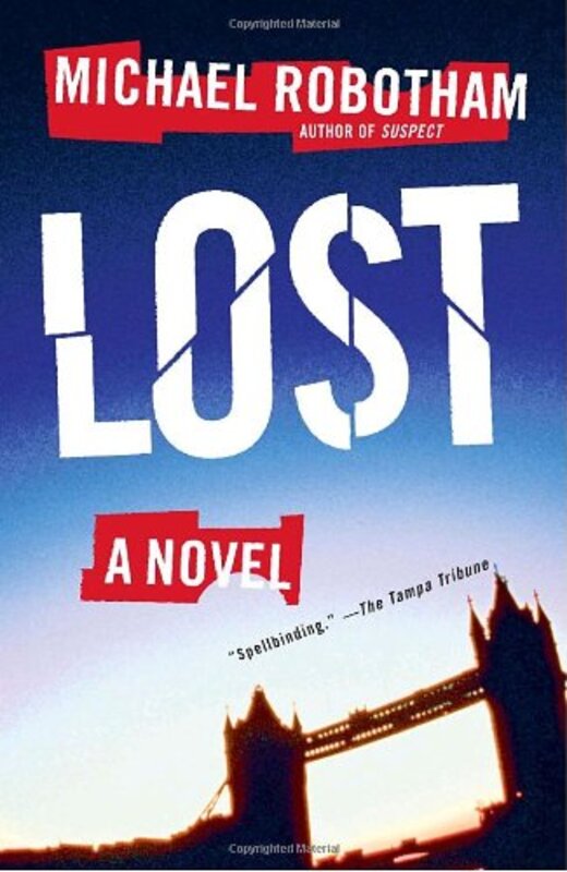 Book cover for "Lost / The Drowning Man" by Michael Robotham