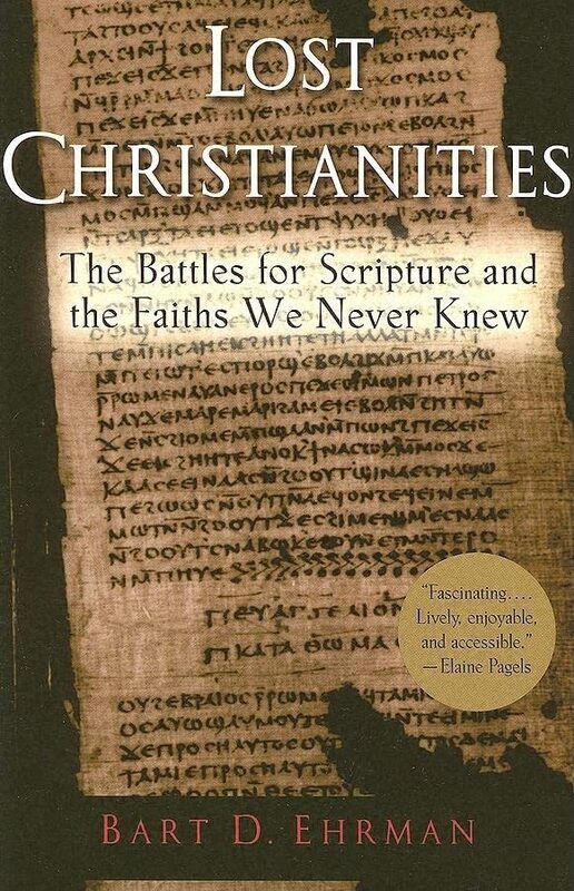 Book cover for "Lost Christianities" by Bart D Ehrman
