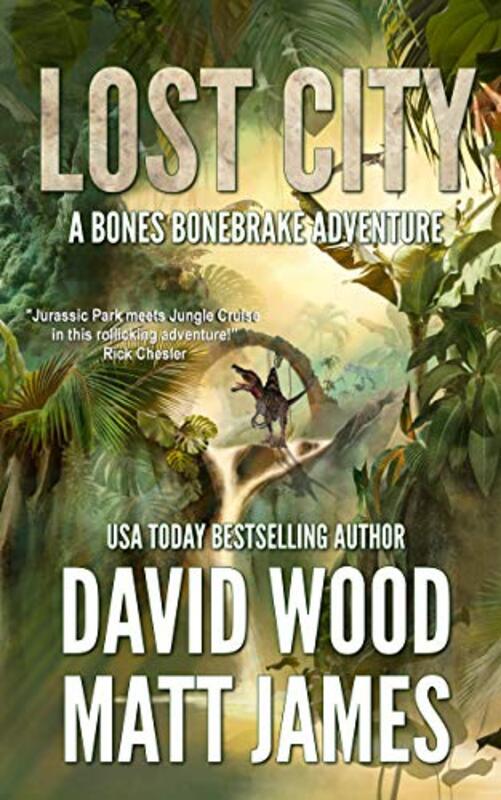 Book cover for "Lost City" by David Wood