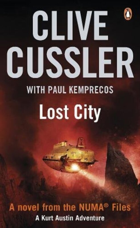 Book cover for "Lost City" by Clive Cussler