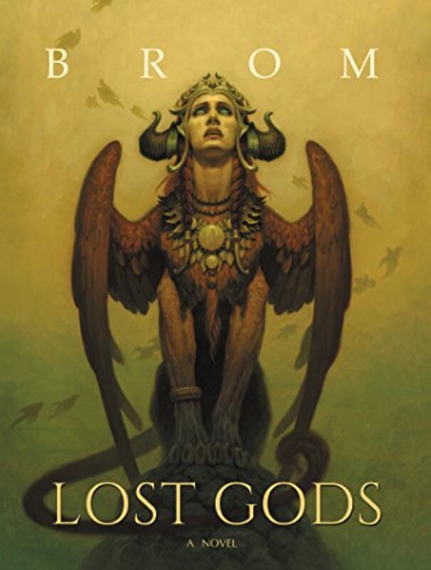 Book cover for "Lost Gods" by Brom