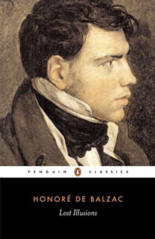 Book cover for "Lost Illusions" by Honore de Balzac