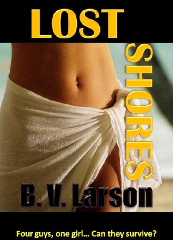 Book cover for "Lost Shores" by BV Larson
