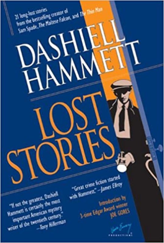Book cover for "Lost Stories" by Dashiell Hammett