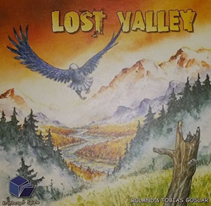 Book cover for "Lost Valley" by Lauran Paine