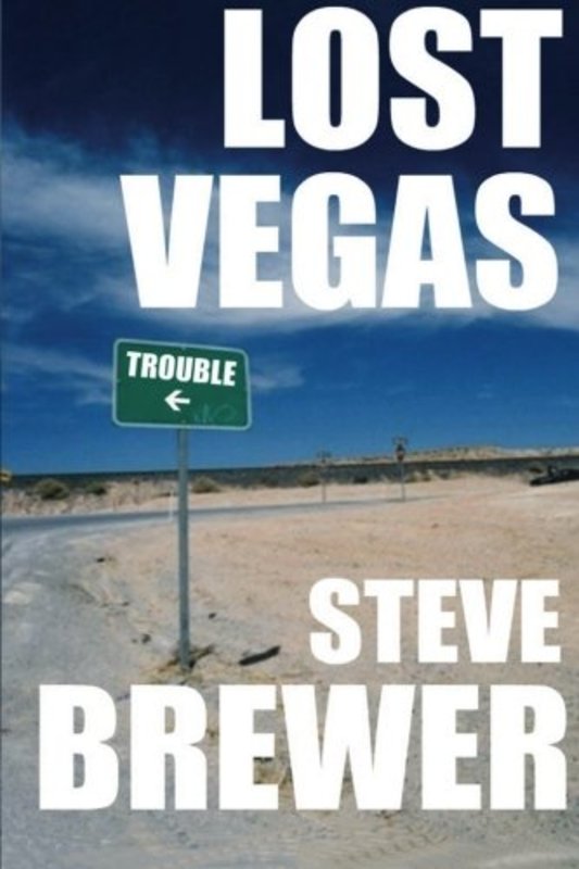 Book cover for "Lost Vegas" by Steve Brewer